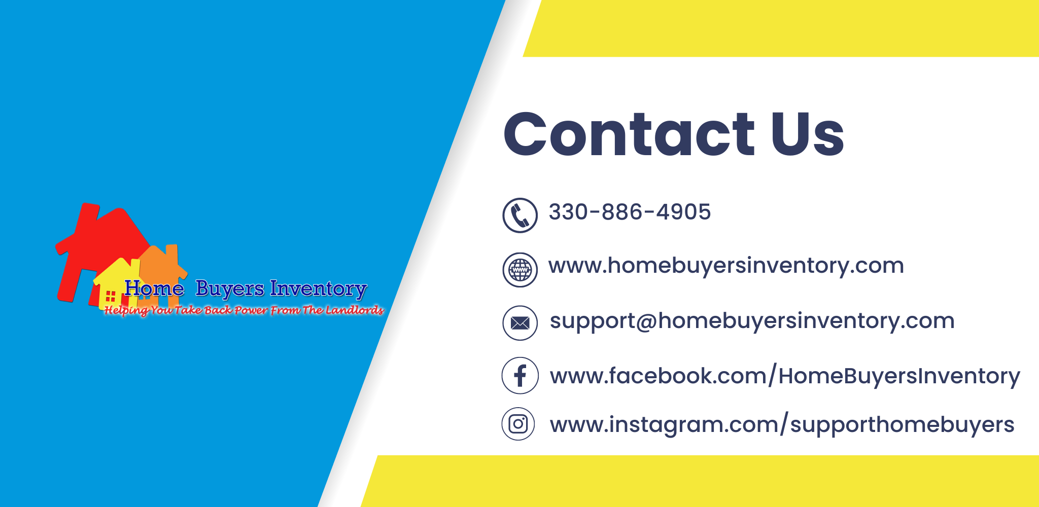 Home Buyers Inventory Contact Us